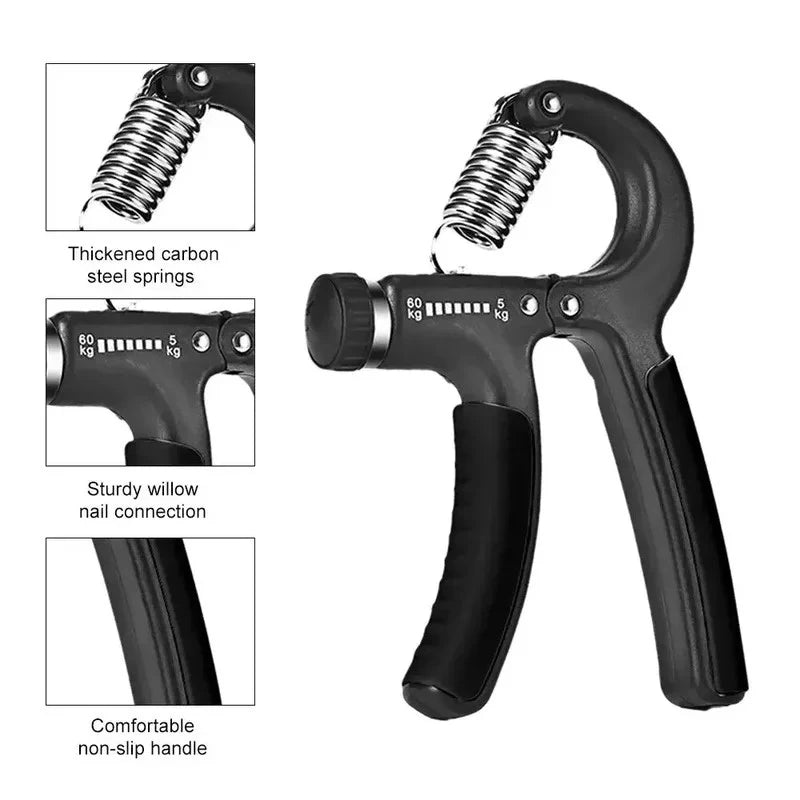 Adjustable Hand Grip Strengthener – Wrist & Forearm Trainer