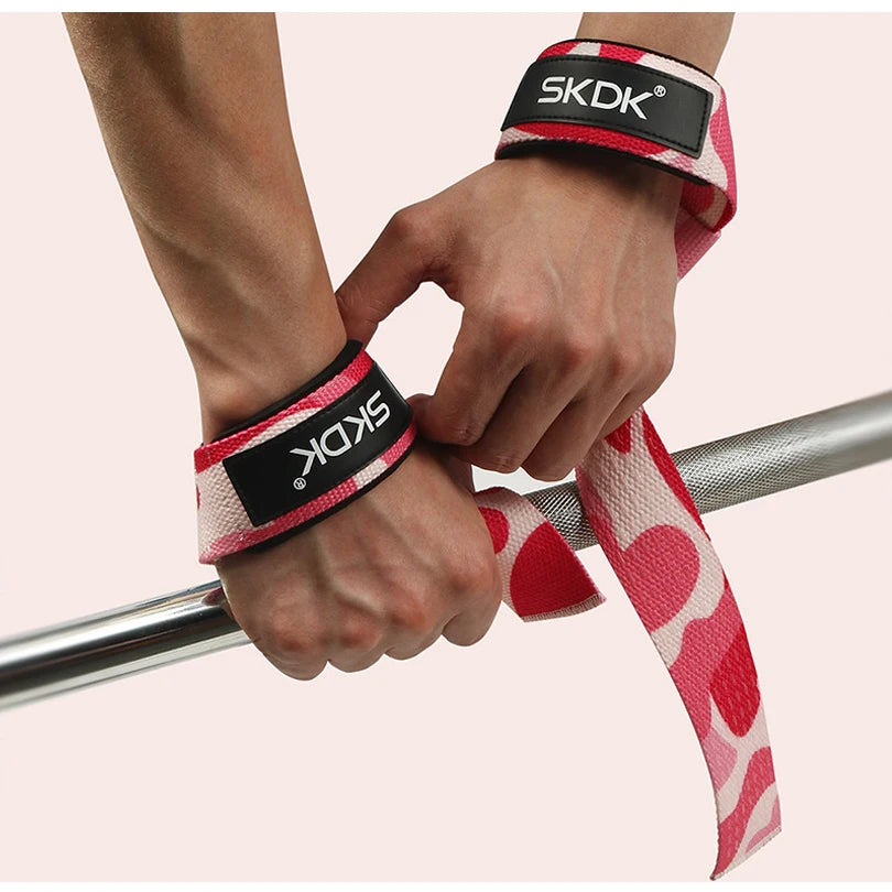 Wrist Support Straps with Silicone Grip for Secure Lifts