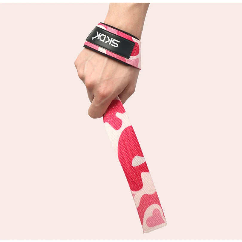 Wrist Support Straps with Silicone Grip for Secure Lifts