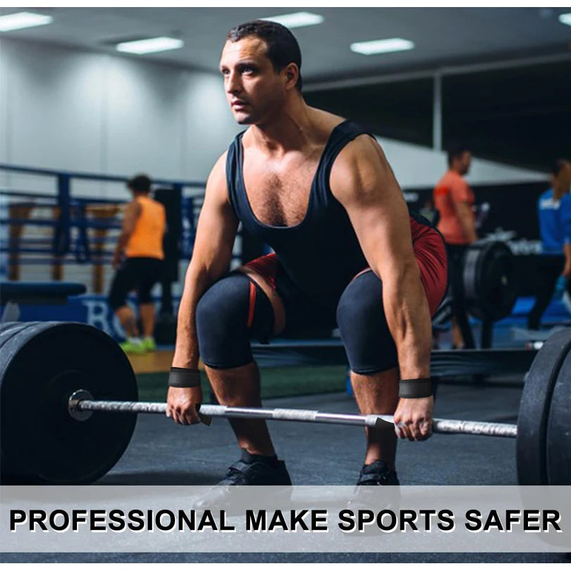 Wrist Support Straps with Silicone Grip for Secure Lifts