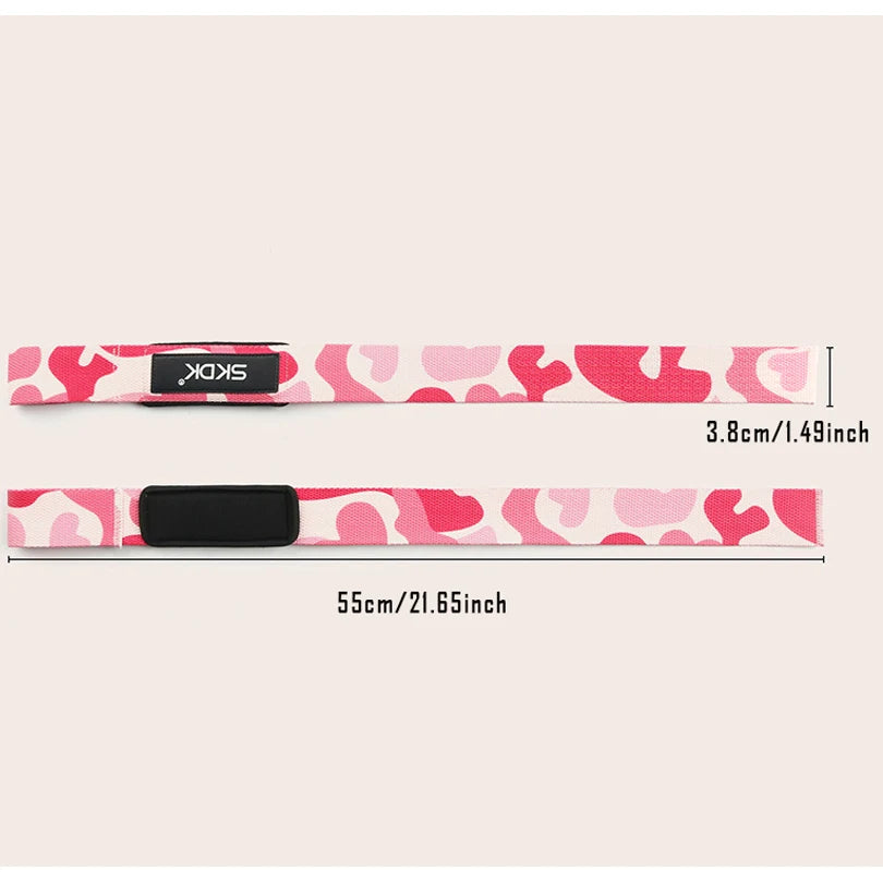 Wrist Support Straps with Silicone Grip for Secure Lifts
