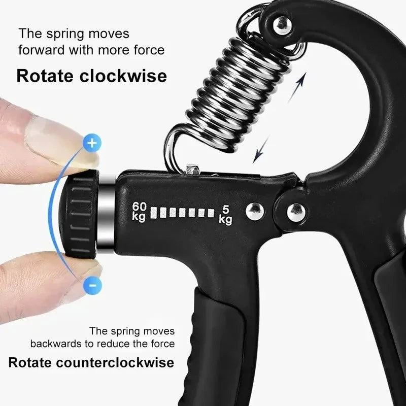 Adjustable Hand Grip Strengthener – Wrist & Forearm Trainer
