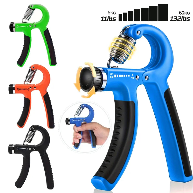 Adjustable Hand Grip Strengthener – Wrist & Forearm Trainer