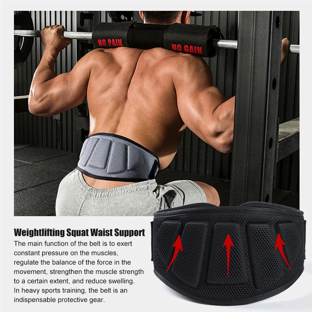 Auto-Lock Weightlifting Belt for Men & Women – Back Support for Lifting, Powerlifting & Fitness