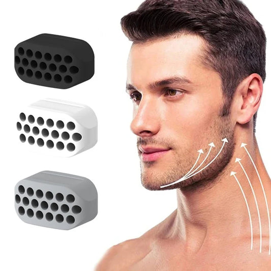 Silicone Jawline Exerciser – Face & Neck Muscle Toner
