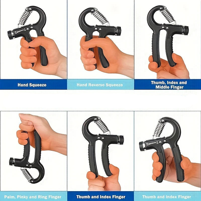 Adjustable Hand Grip Strengthener – Wrist & Forearm Trainer