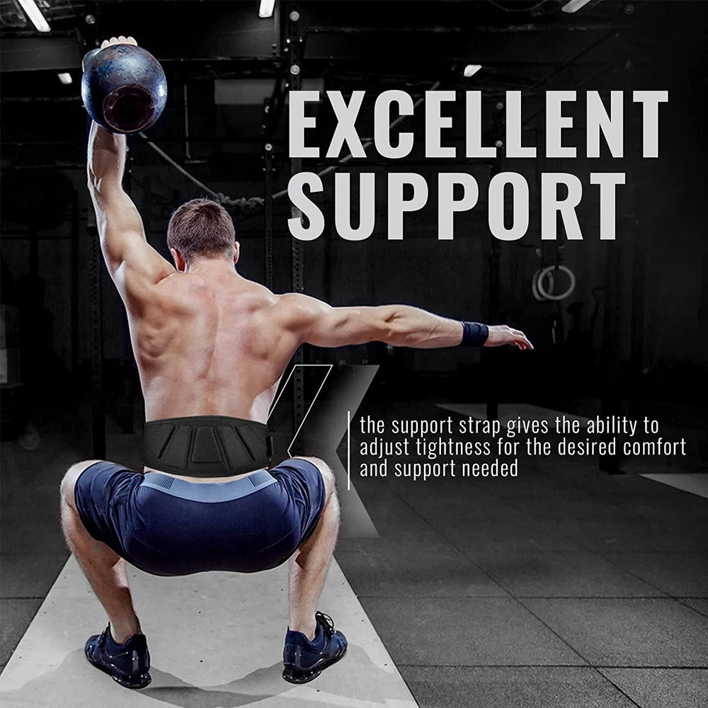 Auto-Lock Weightlifting Belt for Men & Women – Back Support for Lifting, Powerlifting & Fitness