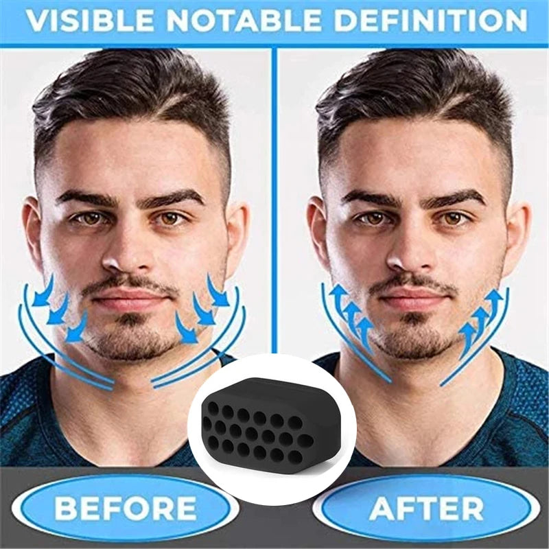 Silicone Jawline Exerciser – Face & Neck Muscle Toner